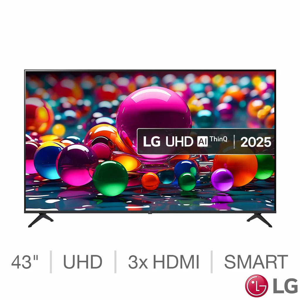 LG 43 Inch 43UA75006LA | 4K UHD LED HDR webOS 25 Smart TV 2025