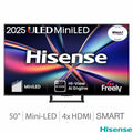 Hisense 50 Inch 50E8QTUK | 4K Mini LED QLED Dolby Vision Smart TV 144Hz