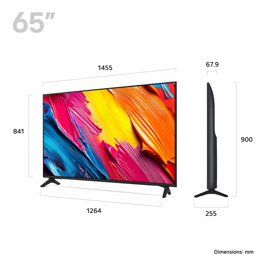 LG 65 Inch 65QNED70A6A | 4K QNED UHD HDR Magic Remote Smart TV 2025