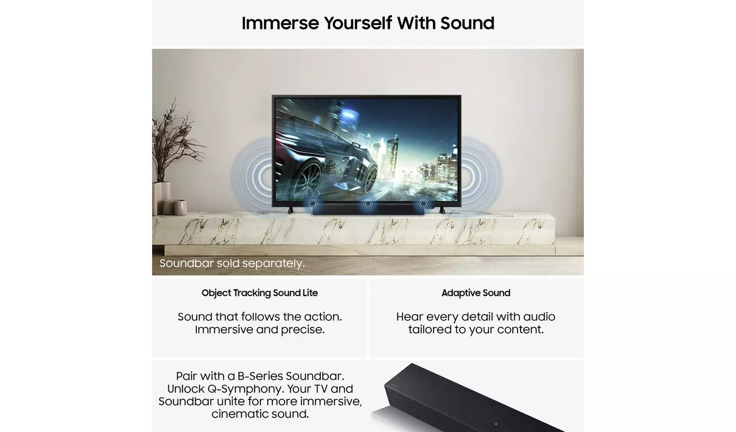 Samsung 32 Inch UE32F6000FKXXU | Smart Full HD HDR LED TV 2025
