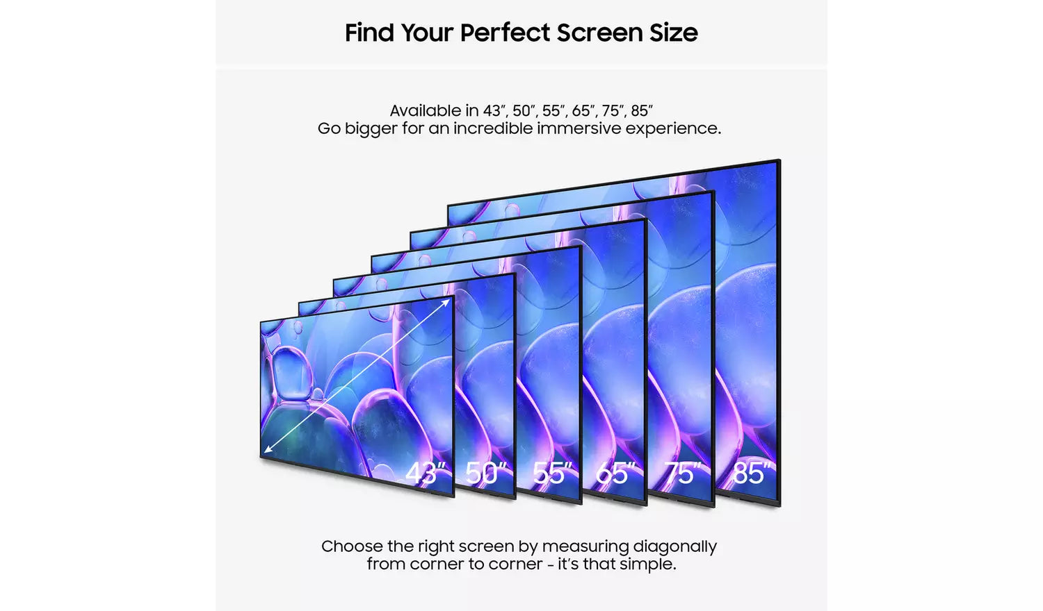 Samsung 50 Inch UE50U7000FK | 4K UHD LED HDR Crystal Smart TV 2025