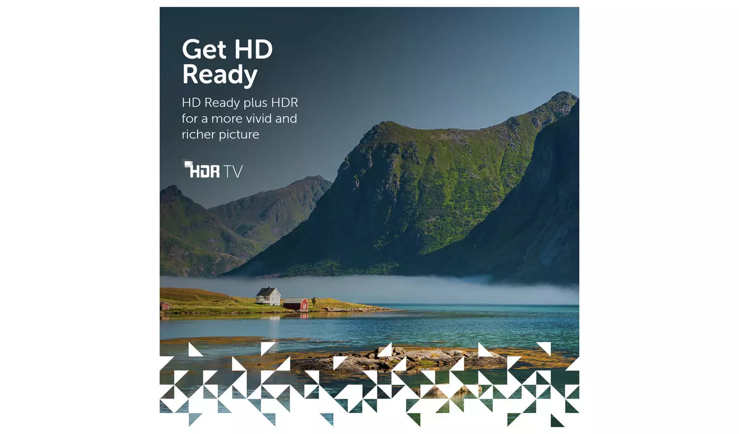 Bush 24 Inch 24HT25CB | HD Ready HDR LED Freely TiVo Smart TV 2025
