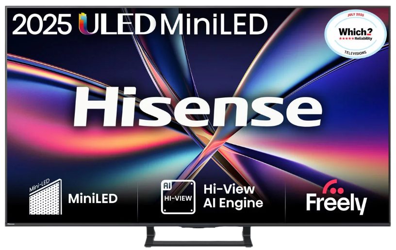 Hisense 75E8QTUK 75 inch Mini LED 4K TV